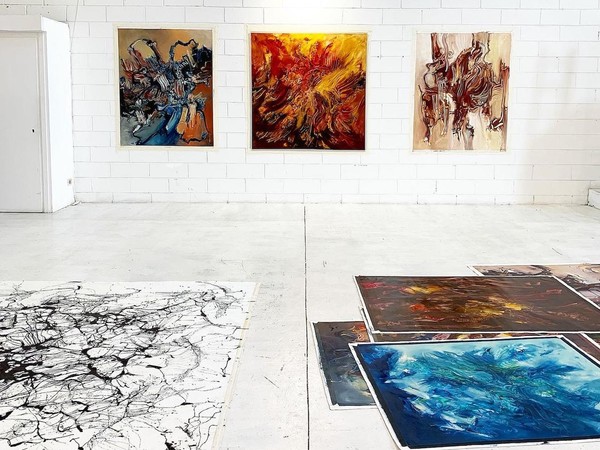 Florencia Brück, Studio installation view, GAD Gallery, GAD - Giudecca Art District, 2019