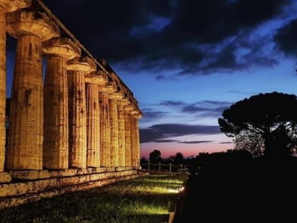 Paestum By Night