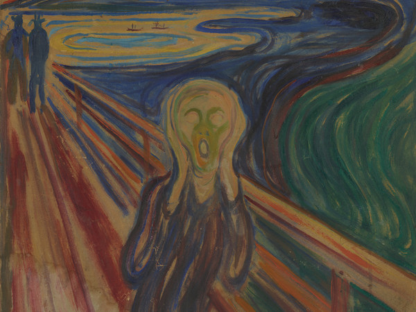 Edvard Munch, L'urlo (Skrik), 1883-1910 | Courtesy of Munchmuseet, Oslo