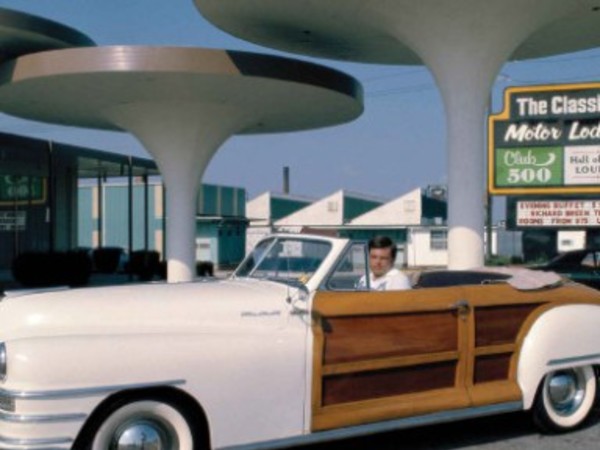 Bill Owens. A car with a vintage