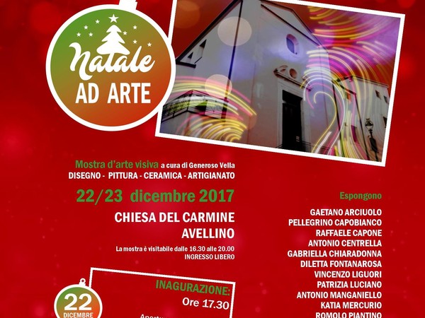 Natale ad arte, Chiesa del Carmine, Avellino