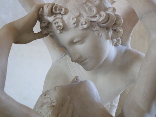 Antonio Canova, Amore e Psiche, 1788-1793, Marmo bianco, 155 cm, Parigi, Musée du Louvre | Foto: giadarossi via Pixabay