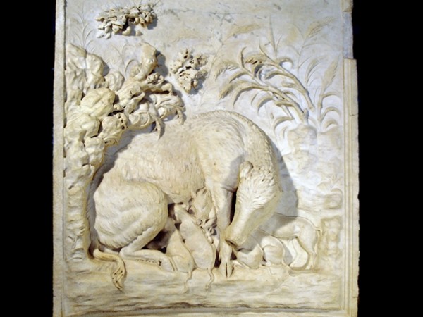Rilievo con cinghialessa dalla collezione Grimani. Palestrina, Museo Archeologico Nazionale