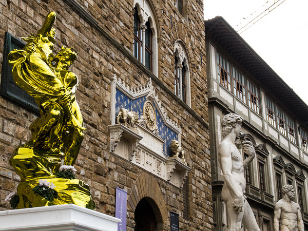 Jeff Koons, Pluto e Proserpina, Firenze