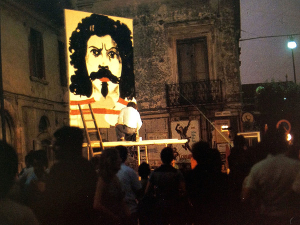 Luigi Mainolfi. Self portrait, 1975