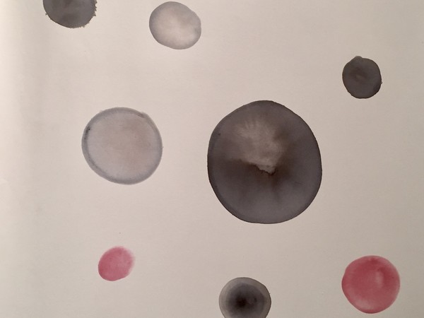 Michele Ciacciofera, Untitled 2012. Acquerello e inchiostro su carta fatta a mano, cm100x100