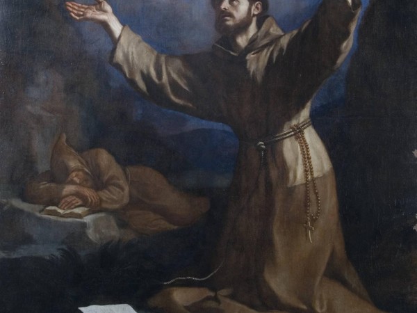 Guercino, San Francesco riceve le stimmate, 1633. Cattedrale di Novara