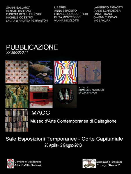 Pubblicazione XX Secolo / 1, MACC - Museo d'Arte Contemporanea, Caltagirone (Catania)