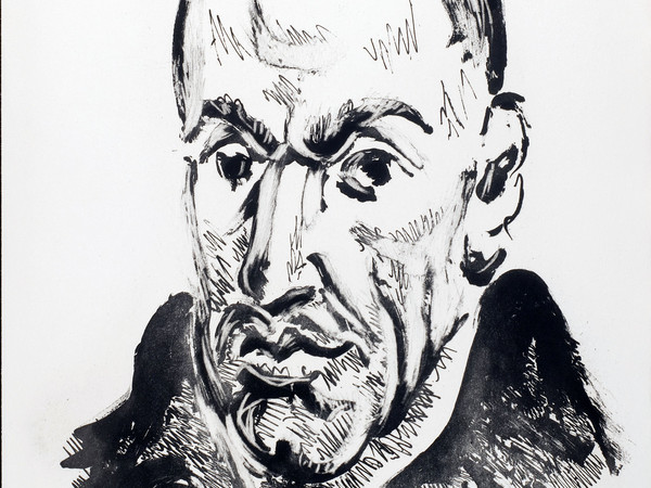 Pablo Picasso, Da Vingt poèms de Gòngora, 1948, Portrait de Gòngora, d’apres Velazquez, acquatinta allo zucchero