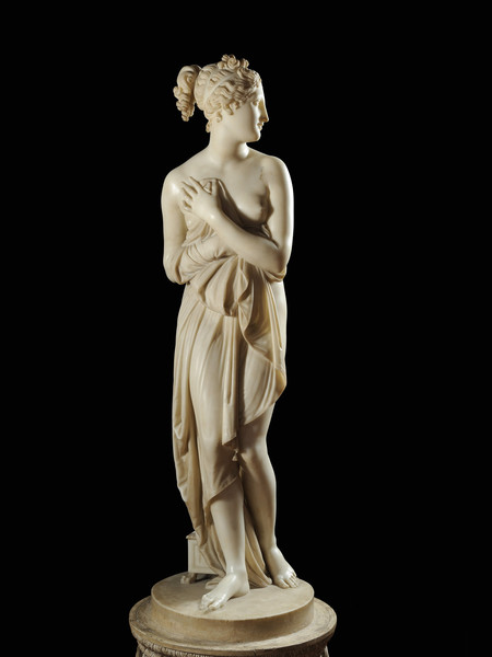 Antonio CAnova, Venere Italica, 1804-1812, Marmo di Carrara, cm 110. Galleria Palatina, Firenze