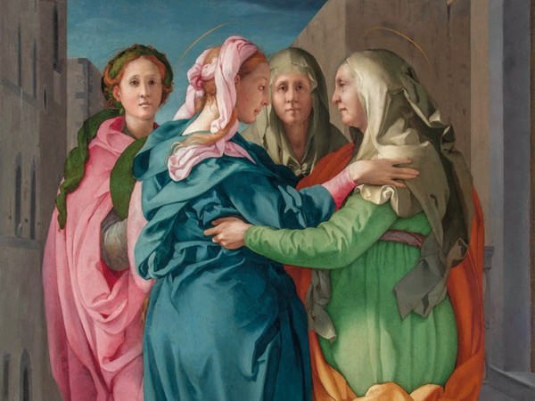 Pontormo, <em>Visitazione</em>, 1528-1530, olio su tela, Carmignano (Prato), Propositura dei Santi Michele e Francesco