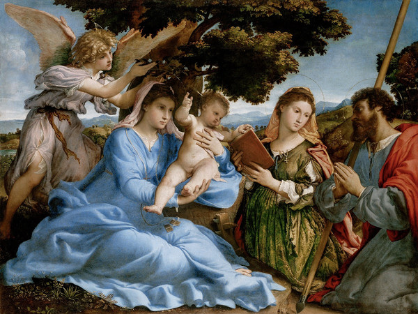 Lorenzo Lotto, <em>Sacra Conversazione con i Santi Caterina e Tommaso</em>, 1526-1528, Kunsthistorisches Museum, Vienna | Courtesy of Kunsthistorisches Museum<br />