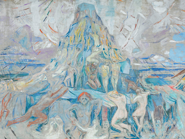 Edvard Munch, Menneskeberget. Mot lyset / La Montagna Umana. Attraverso la luce, 1927-1929 | Courtesy of Munchmuseet, Oslo