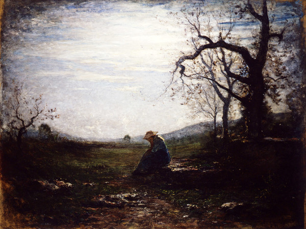 Antonio Fontanesi, La Solitudine, 1875. Musei Civici di Reggio Emilia