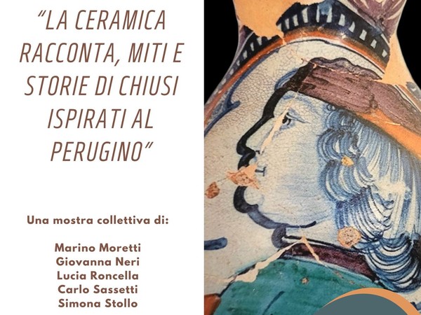 a ceramica racconta, miti e storie di Chiusi ispirati al Perugino, Museo della Cattedrale, Chiusi (SI)