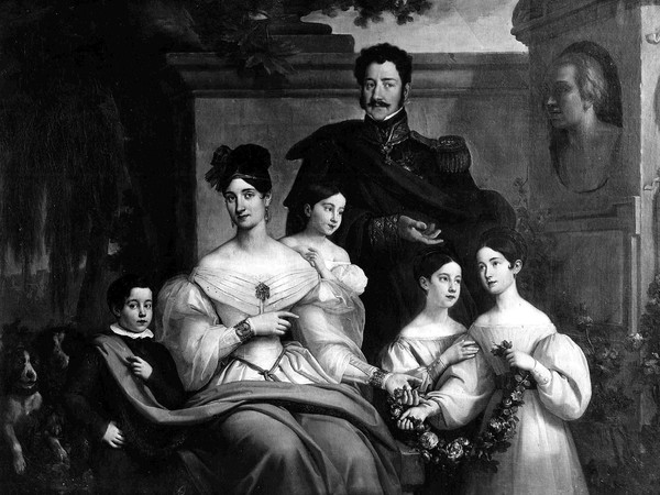 Natale Carta,<em> La famiglia di Carlo Filangieri</em>, Opera perduta