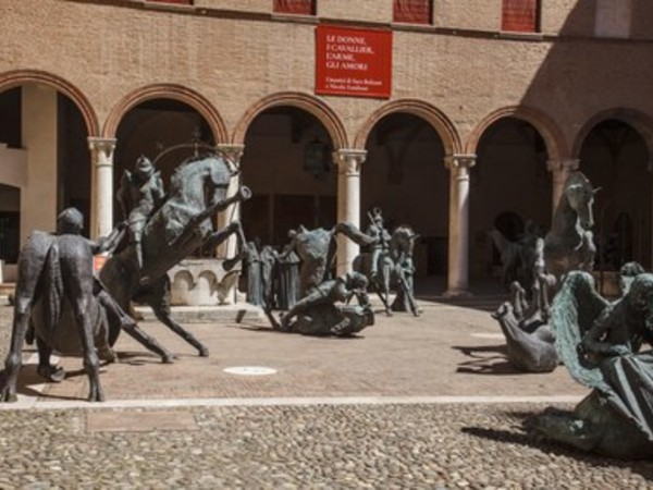 Le donne, i cavallier, l’arme, gli amori. Umanità di Sara Bolzani e Nicola Zamboni, Castello Estense, Ferrara