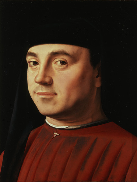 Antonello da Messina, Ritratto di uomo, 1475 ca. Galleria Borghese, Roma