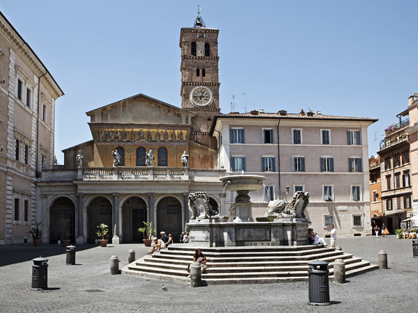 The Basilica of Our Lady in Trastevere