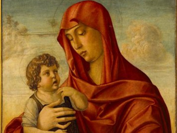 Giovanni Bellini, Madonna col Bambino, Tempera su tavola, cm 83x62,5.