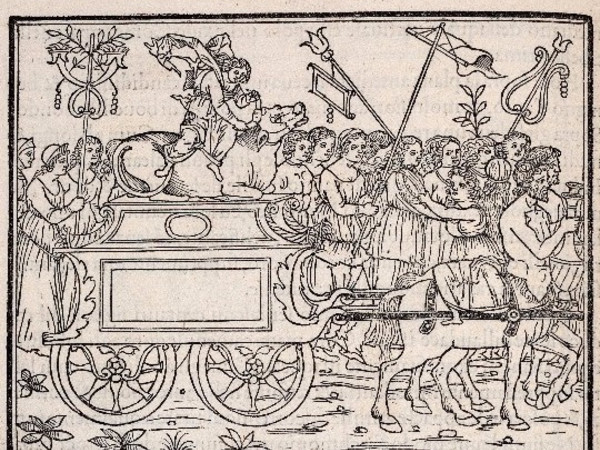 Primo Trionfo, Francesco Colonna, Hypnerotomachia Poliphili, Venezia, Aldo Manuzio 1499