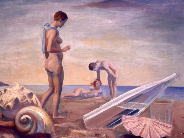 Mario Tozzi, In riva al mare, 1935, Roma, Galleria d’Arte Moderna | © Roma Capitale