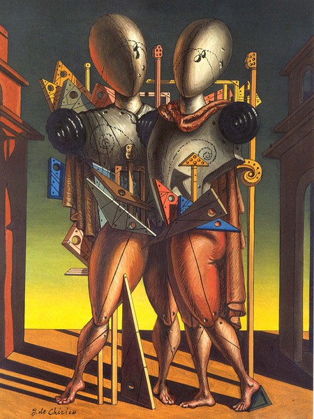 Giorgio de Chirico, Ettore e Andromaca, 1942