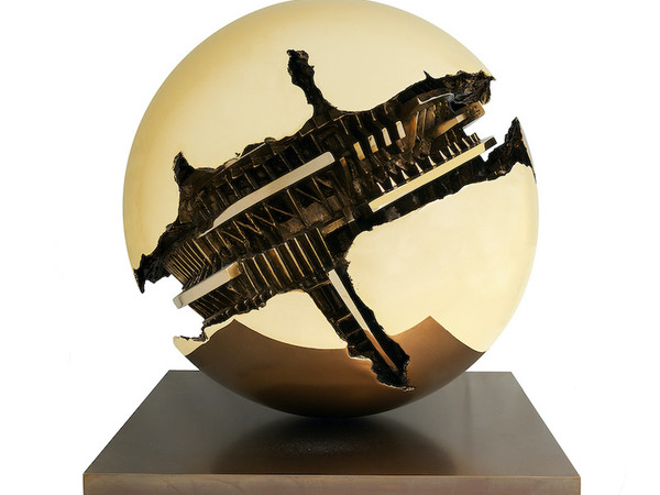 Arnaldo Pomodoro, Sfera, 1990, bronzo