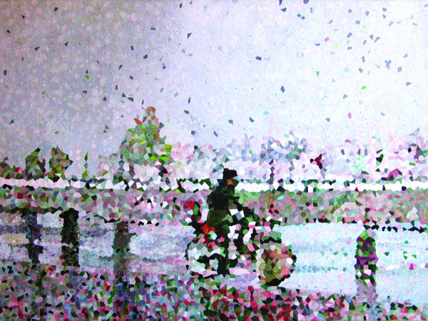 Pietro Cernigliaro, Inverno al prato della valle (PD) 45x68,3 mar.2007