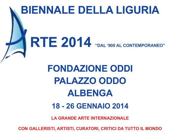Biennale della Liguria. Arte 2014. Dal 900 al contemporaneo