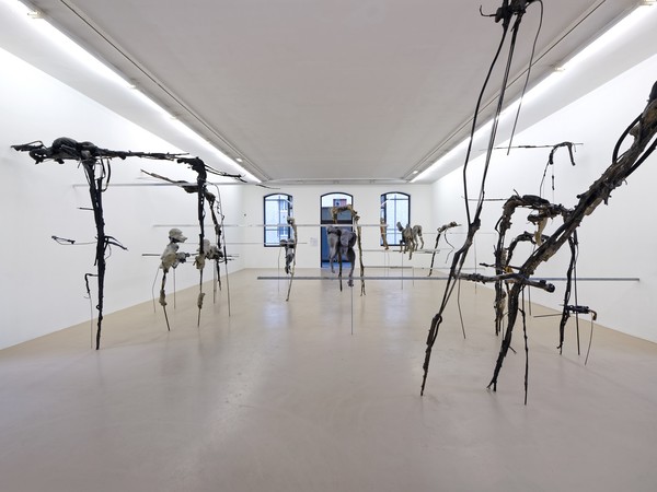 Giulia Cenci, mud, Installation view at IC Villeurbanne, Biennale de Lyon,  2019  I Ph. Blaise Adilon 