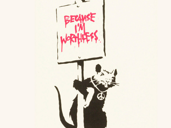 Realismo Capitalista, Banksy: l'arte in assenza di utopie