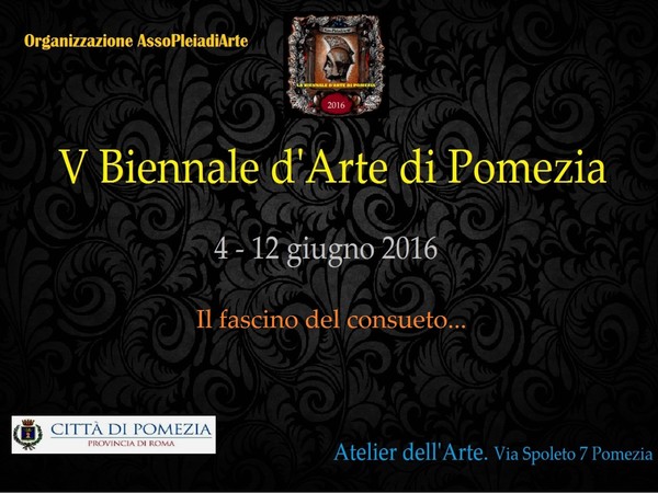 V Biennale d'Arte di Pomezia 2016