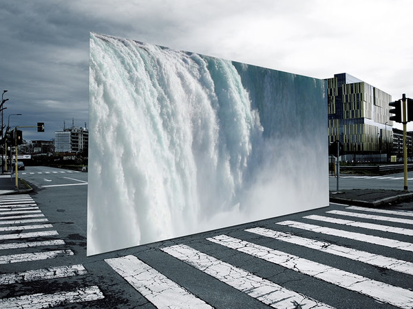 Bruna Rotunno, WalkWays-Waterfall. Installazione video NFT