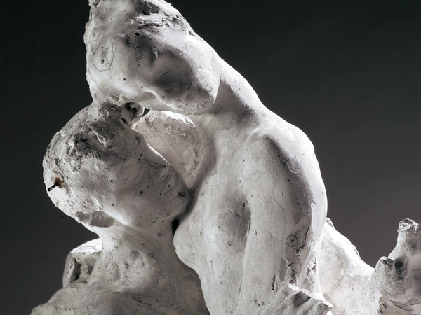 Auguste Rodin, Psiche e Amore, gesso. © Musée Rodin, Parigi. Foto di Christian Baraja