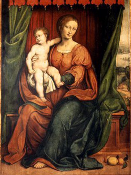 Madonna in trono con Santi