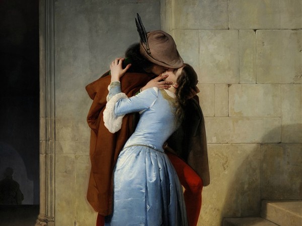 <span>Francesco Hayez, Il bacio, 1859</span><br />