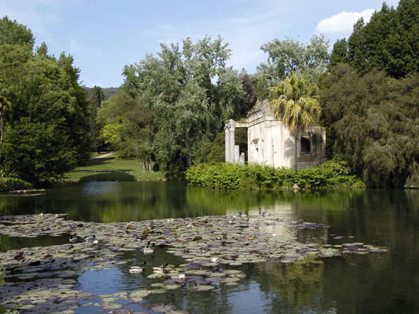  Caserta Parco Reale, Giardino Inglese, Il lago delle Ninfee