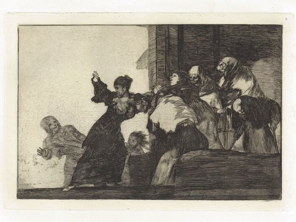 Incisione di Francisco Goya
