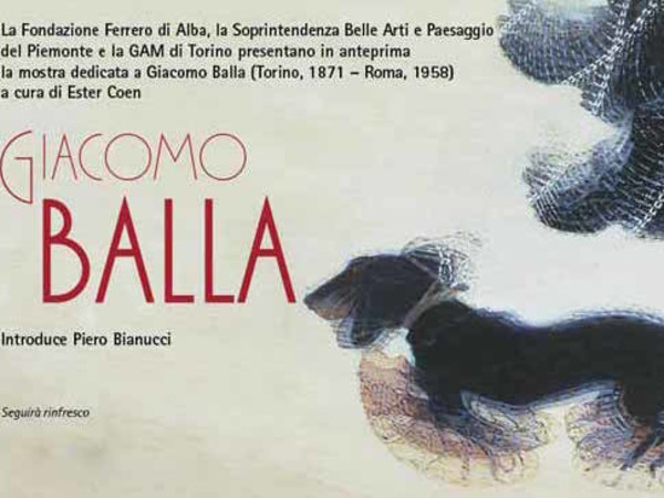 Giacomo Balla, Presentazione 5 Maggio, Centro Ricerche Pietro Ferrero, Alba