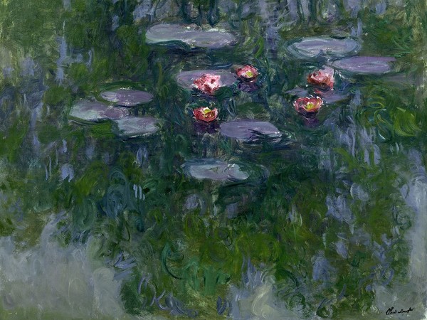 Claude Monet, <em>Nymphéa</em>s, 1916-1919