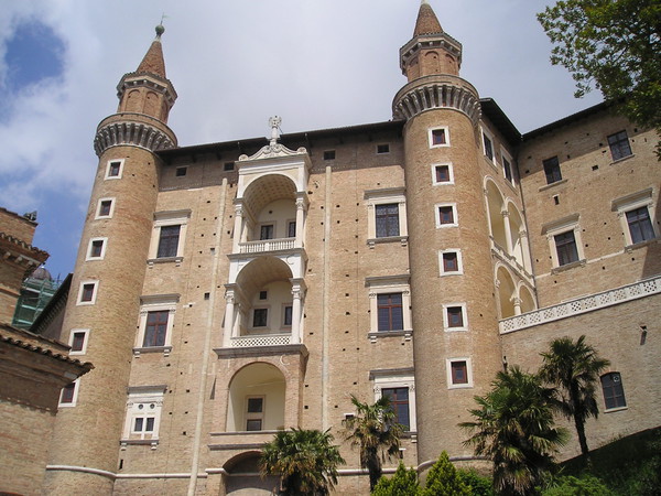 Palazzo Ducale di Urbino - facciata