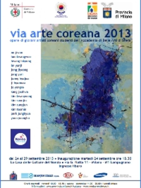 Via Arte Coreana 2013, Casa delle culture del mondo, Milano