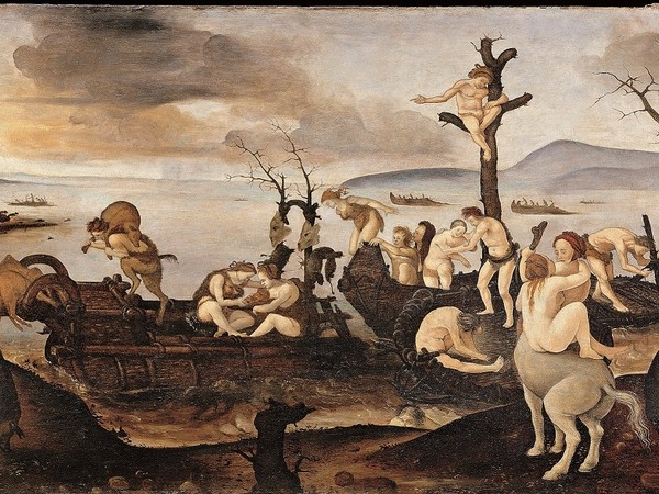 Piero di Cosimo (Firenze 1462 – 1522), Il ritorno dalla caccia, 1494-1500 circa. Tavola. New York, The Metropolitan Museum of Art, Dono di Robert Gordon