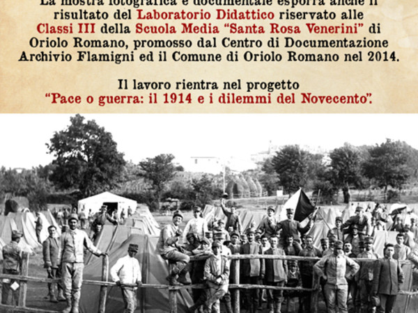 La Prima Guerra Mondiale ad Oriolo Romano