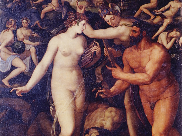  A. Allori, Ercole coronato dalle muse. Galleria degli Uffizi, Firenze