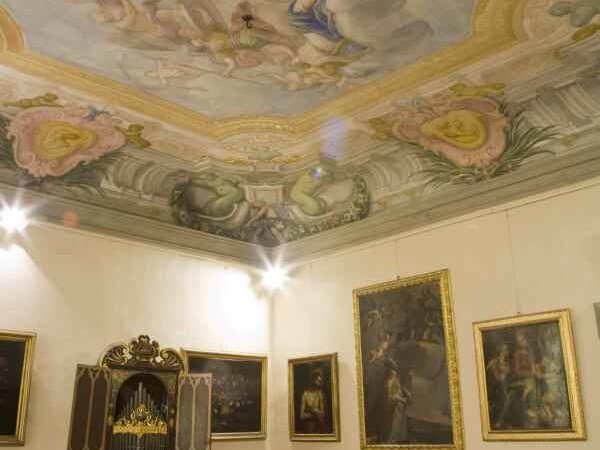 Sala della Allegoria del Tempo, Palazzo Mansi, Lucca