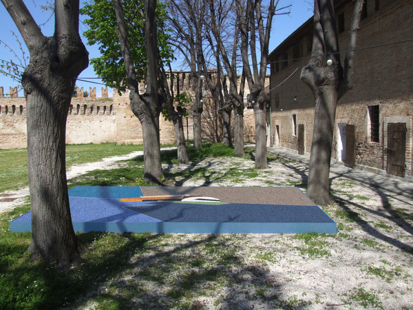 Scultura di Andrea Montagnana, Rocca Malatestiana di Fano