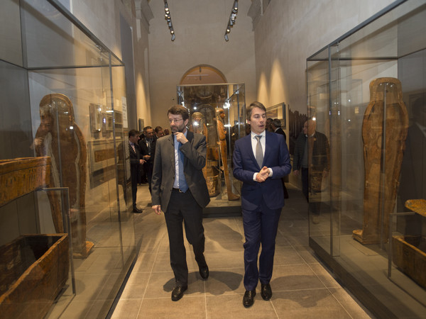 Il Ministro Dario Franceschini all'inaugurazione del nuovo Museo Egizio di Torino