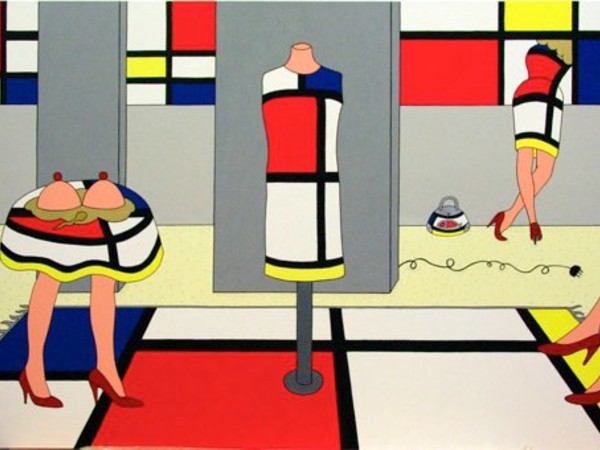 Giampaolo Atzeni, Mondrian è di moda, 2008